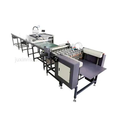 Automatic Visual Position Rigid Box Making Machine