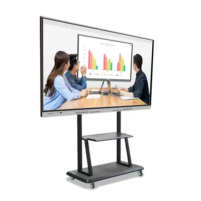 75-Inch Interactive Smart Whiteboard with Advanced Facial Recognition