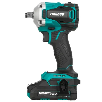 Professional Cordless Wrench Power-Tool 400nm Electric Rubber Impact Wrench