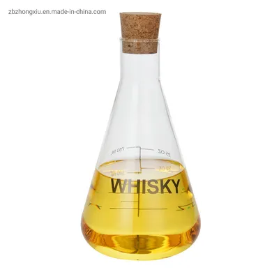 Glass Wine Decanter with Cork Glass Wine Bottle
