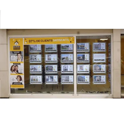 Row Column Hanging Wall Window Acrylic Crystal Display Menu Advertising Light Box