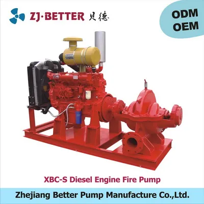 Xbc-S Fire Pump Diesel Engine Fire Pump