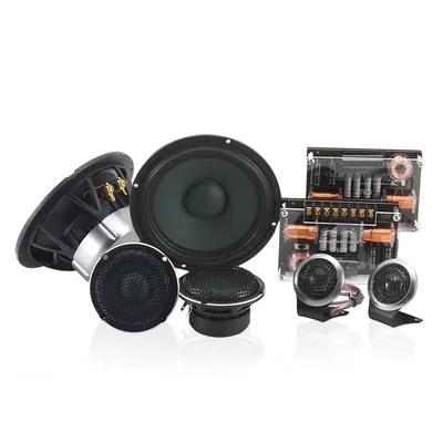 Glass Fiber Car Speaker 6.5 Inch Sound Quality Component Speakers