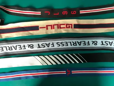 Cheap Custom Garment Knit Woven Jacquard Ribbon Webbing