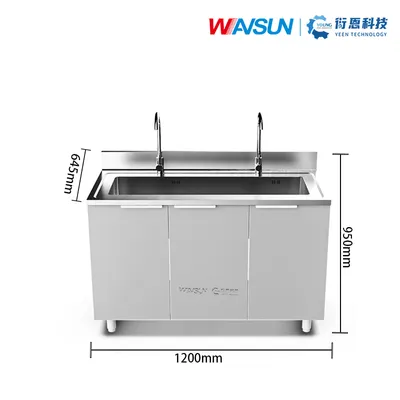 Cssd Medical Stainless Steel Hospital Surgical Instrument Long Scrub Sink