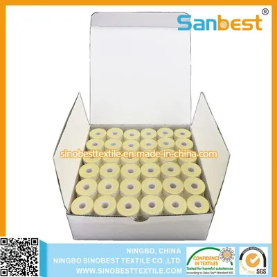 High Quality 70d/2 Pre-Wound Bobbin Thread (Nylon/Poly) for Embroidery