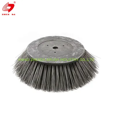Factory Custom Durable Steel Material Side Brush for Road Cleaning