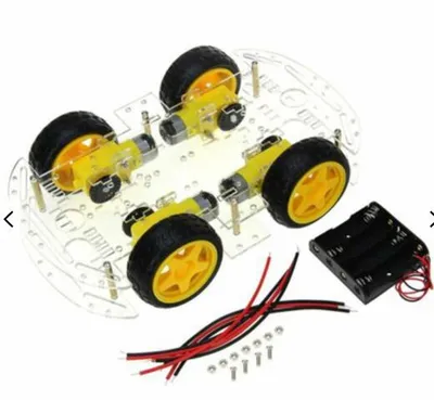 OEM/ODM 4WD Smart Robot Car Chassis Kits with Speed Encoder RC Car Kit for Arduino