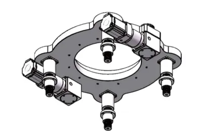 600W Rotary Jacking Device 1000kg Load Capacity Electric Lifter for Jacking up Agv Car