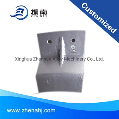 Tail Ring Segments, Alloy Steel Machinery Spare Wear-Resistant Casting Parts for Cement Rotary Kiln