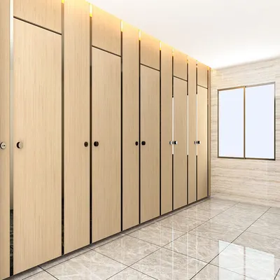 Cheap Laminate Waterproof HPL Toilet Cubicles Dimension
