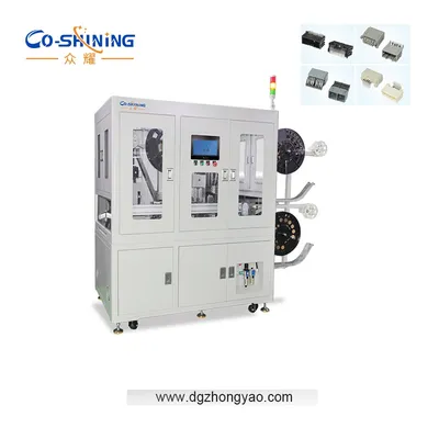 Precision Wire Harness Connector Assembly Machine for High-Speed Wire-Side Processing
