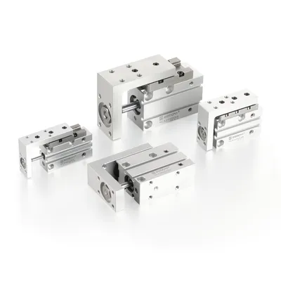 Great Quality Hla Series Alluminum Alloy Compact Slide Table Pneumatic Air Cylinder