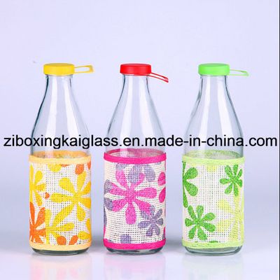Glass Product with Straw