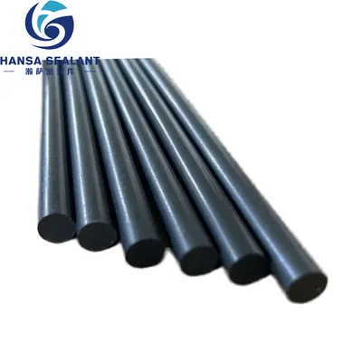 Custom High Temperature Resistance Carbon Fiber Filled PTFE Modified PTFE Rod