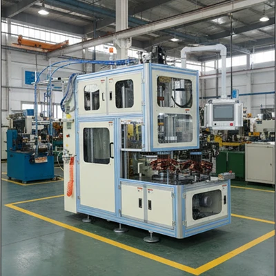 Single-Head Dual-Station Coiling Machine for Efficient Winding Operations Factory Prize