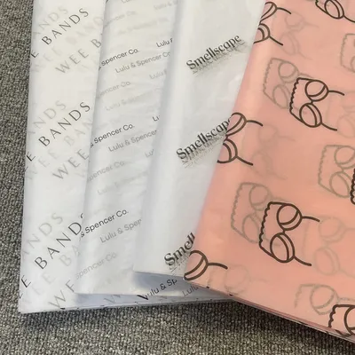 Fashionable Tissue Paper Custom Packing Paper Printed Logo Wrapping Paper