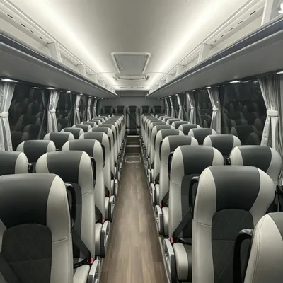 Custom Label Soft Custom Deluxe Passenger Seat for Tourist Coach Cabin