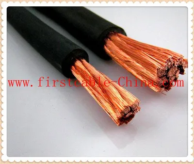 Top-Quality Copper Core Rubber Welding Cable
