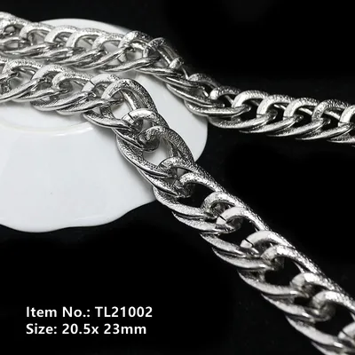 Wholesale Decorative Aluminium Chain Strip Metal Chain Tl21002