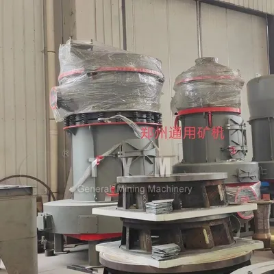 Sulfur Mining Machine Wet and Dry Material Steel Slag Raymond Mill