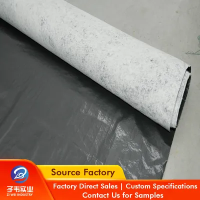 HDPE Composite Geomembrane Geotextile+Membrane Anti-Seepage Protection Waterproof Pond Liner ODM Factory Supply