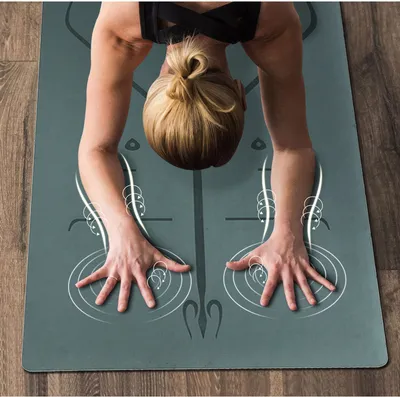 Pure Cotton Natural Yoga Mat Non-Slip Rubber Exercise Pads 5mm