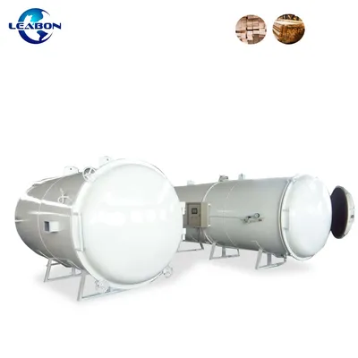 5cbm High Frequency Vacuum Drying Machine for Wood Logs Electric Heating Hard Timber Wood Plank Vacuum Dryer Machine