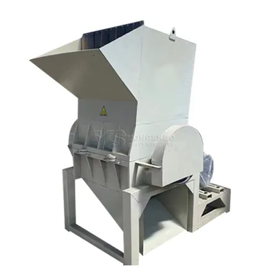 Horizontal Mini Plastic Crusher Shredder Blade Plastic Crusher Machine with Material Feeder