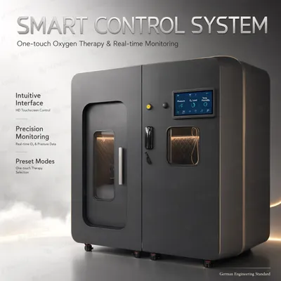 Humans Oxygen Hyperbaric Chamber Oxygen Chamber Sitting & Lying Type 1.5ATA Capsule for Humans Hard Hyperbaric Chamber Hbot
