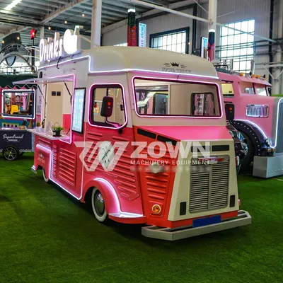 Customizable Mobile Coffee Truck for Outdoor Food Business Food Truck