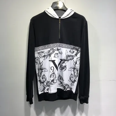 100% Cotton Printed Hoodie for Men