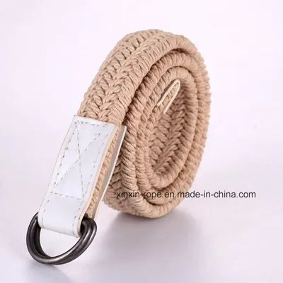 Hot Sale D-Ring Adult Woven Children Customize Polyester Belt