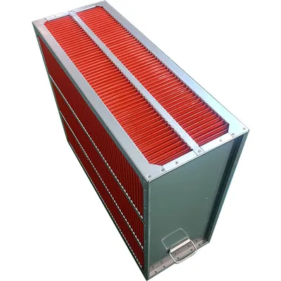 High Efficiency Epoxy Aluminum Foil Crossflow Industrial Heat Exchanger