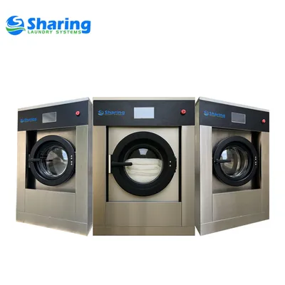 15kg 25kg Soft Mount Washer Extractor - High Spin Commercial Laundry Machine for Hotels