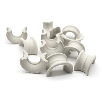 Ceramic Intalox Saddles for Random Packing in Chemical Towers