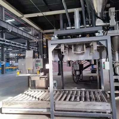 Semi-Automatic Ton Bag Packing System for Efficient Bulk Material Handling