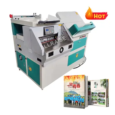 Wedding Album Photo Book Binding Cutting Machine Making Machine for Small Business