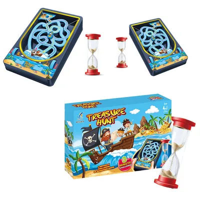 23818 Unisex Plastic Desktop Maze Game Cross-Border Children's Balance Puzzle Ball Parent-Child Interaction Concentration