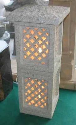 Japanese Solar Garden lamp