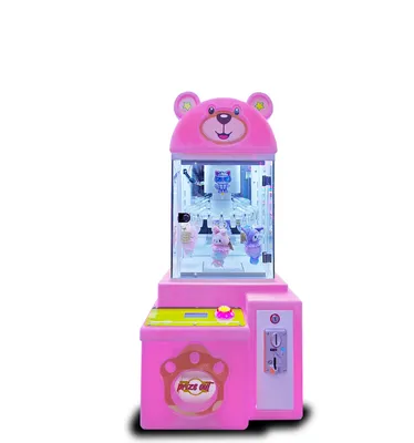 Children's Entertainment Coin Operated Clamp Clip Gift Vending Game Machine