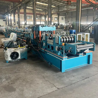 Building Material Steel Metal Full Automatic C and Z Purlin Roll Forming Machine