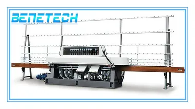 Glass Miter Machine 9spindles 45-90degree