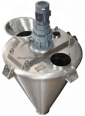 Double Spiral Cone Shaped Conical Twin Screw Mixer Price