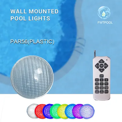 PAR56 RGB Color Underground Pool Light IP68 12V 12W 18W 24W 36W LED Swimming Pool Light