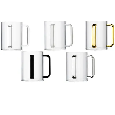 Acrylic Washing Cup with Two Handles Jewish Lucite
