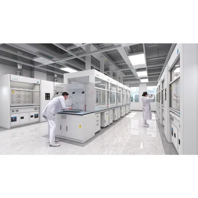 Uniform Exhaust Compliant Sensor Controlled Benchtop Lab Fume Hood