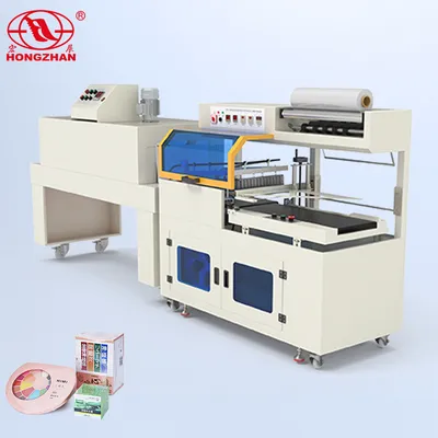 POF Film Wrapping Box Hot Shrink Tunnel
