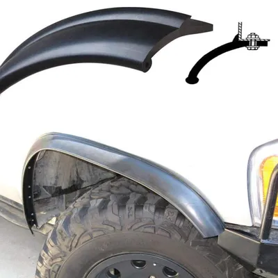 4X4 Truck Wheel Arch Fender Flare Rubber Edge Trim Seal