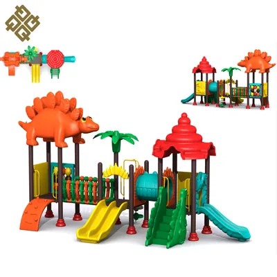 Newest Hot Sales OEM Kids Outdoor Playground Combined Slide